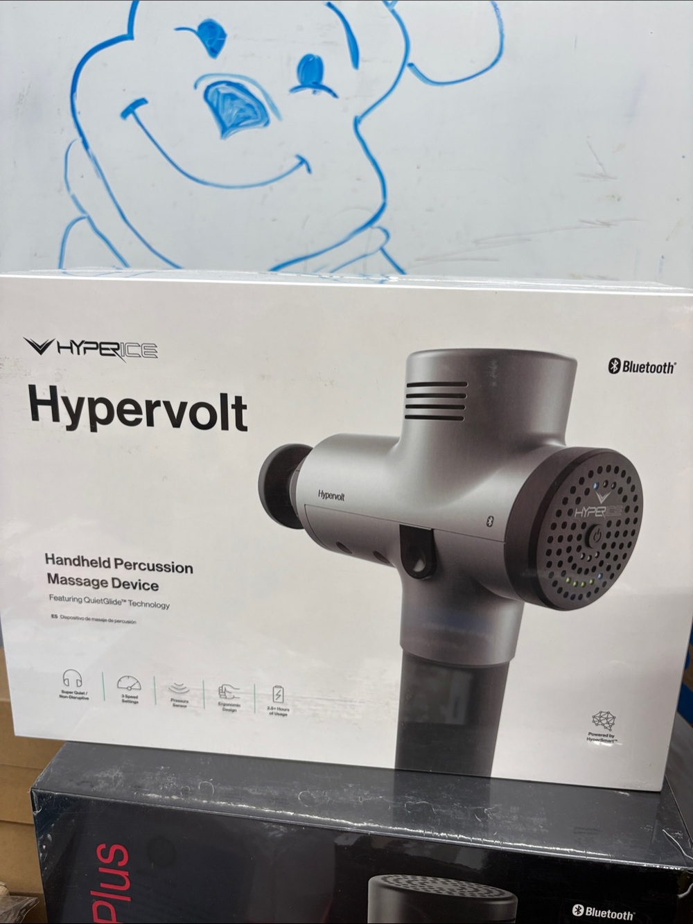 Hyperice Hypervolt Handheld Percussion Massage Device - Gray